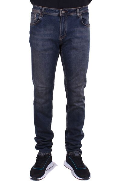 Twister Jeans Twister Panama 758-01 Navy Blue Low Waist Skinny Leg Men's Jeans Pants