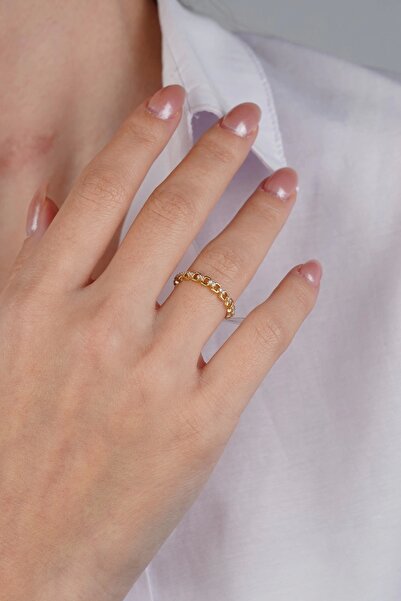 Arpaş Güzide 14 Ayar Altın Taşlı Yüzük