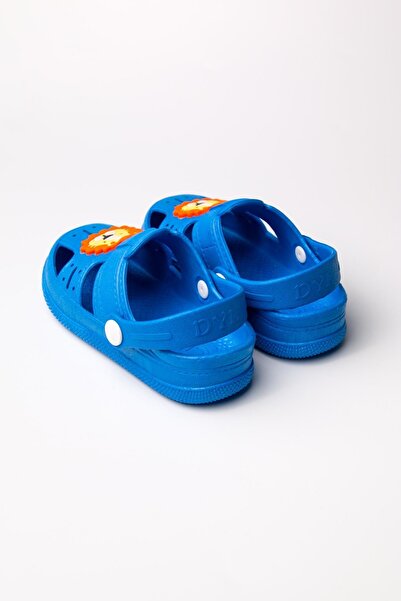 The Red Kids Papuci cu talpă moale, anti-alunecare, albastru