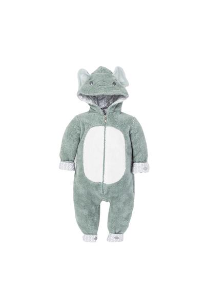 Gezenbebe Hero Kahraman Kapüşonlu Welsoft Bebek Tulum