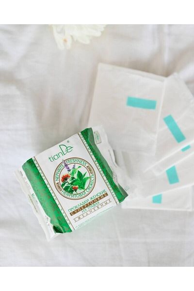 TianDe Tiande daily pads, ultra thin herbal Nephrite Freshness, 25 pcs