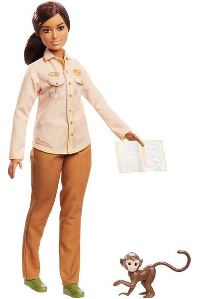 Barbie I CAN BE - NAT GEO DOLL ASST. (4) (GDM44)