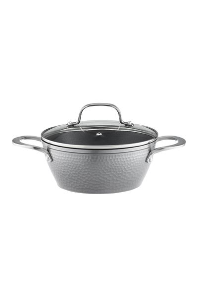 Ambition Oala cu capac 20cm, 2L, invelis Qualum Basic, Bubble