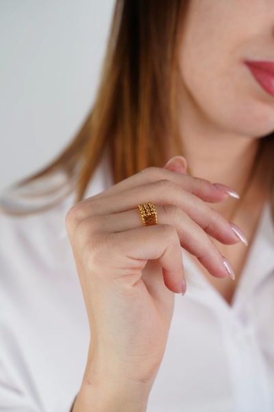 Arpaş Güzide 22 Ayar Altın Dorikalı Yüzük