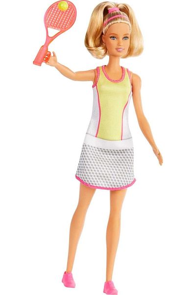 Barbie You Can Be Anything Tennis Player Doll, Blonde, GJL65