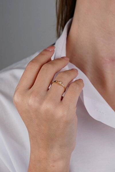 Arpaş 14 Ayar Altın Yıldız Yüzük