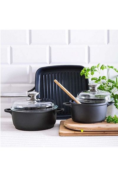 Ambition Pot with lid 20cm, 2.3L, Teflon™ Platinum Plus coating, Taurus