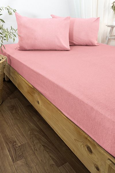 GARDEN ROOM Σετ Παπλωματοθήκης Single Kitten / Ροζ Βαμβακερό - Με Ελαστικά Σεντόνια