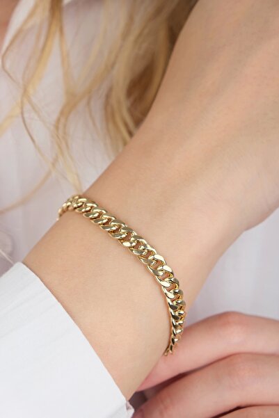 Arpaş 14 Ayar Altın Gurmet Zincir Bileklik