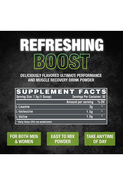 Nutrex NUT BCAA 6000 30SERV GREEN APPLE 231G
