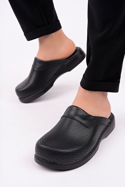 DRMOON Orthopedic Sole Men's Sabo Slippers