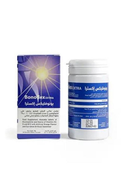 NQ بونوفليكس إكسترا لدعم صحة المفاصل - 60 قرصًا للمضغ
