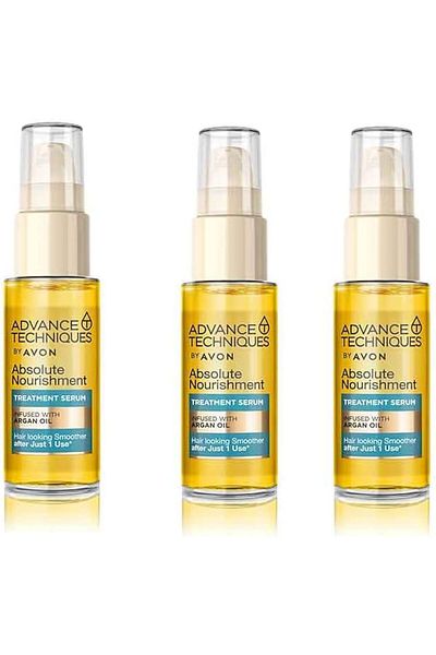 AVON Advance Techniques Absolute Nourishment Treatment Serum (Pack of 3)