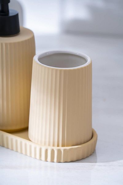 ACAR Σετ μπάνιου Vega Beige 3 τεμαχίων