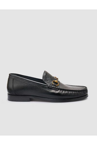 Cabani 100% Genuine Leather Black Men's Classic Shoes