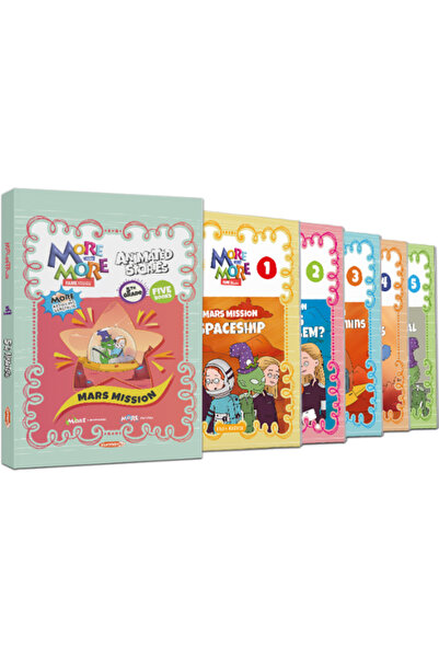 More&More Yayınları More&more 5 Englısh Hikaye Seti (5 KİTAP)-2024