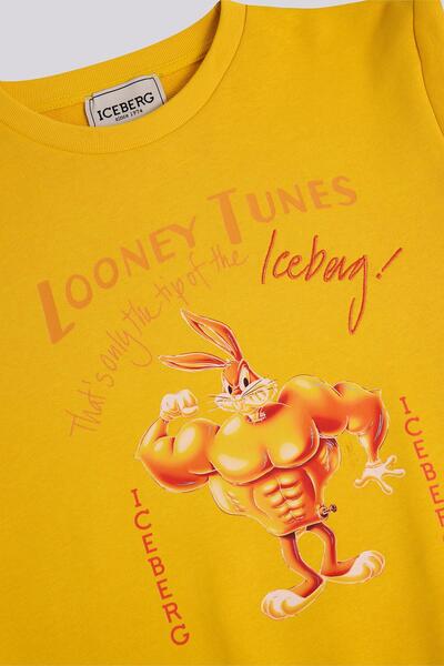 Iceberg Bg Store Boy's Yellow Sweatshirt