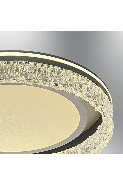 Özcan Aydınlatma 1414-2 Nofa 60Cm Daire Armatür (Tuya Uyumlu) (Kumandalı) Beyaz