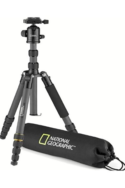 National Carbon Fiber Travel Tripod with Ball Head