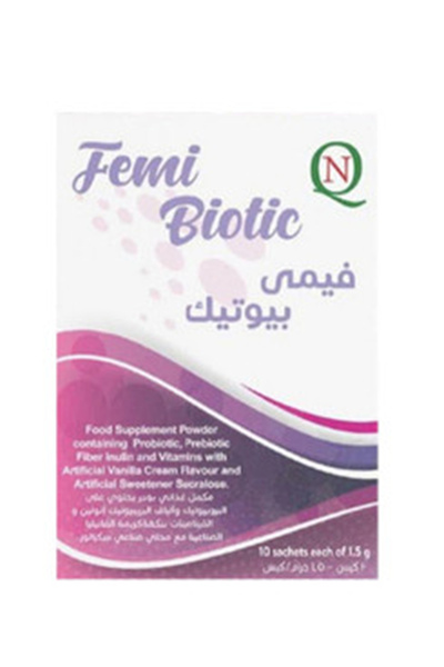 NQ فيمي بيوتيك لتعزيز مناعة المرأة - ١٠ أكياس
