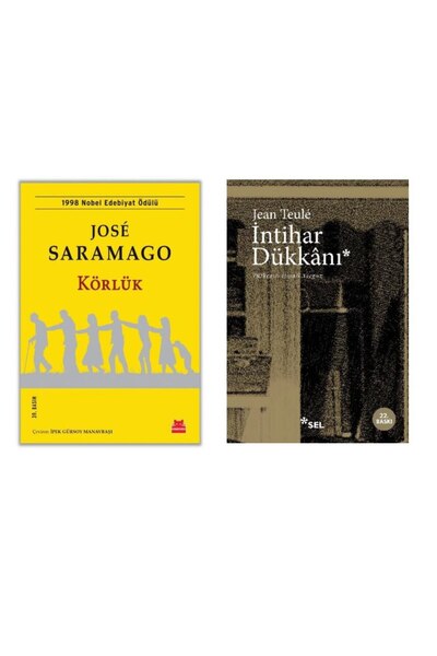 Kırmızı Kedi Yayınları Körlük - Jose Saramago - İntihar Dükkanı - Jean Teule