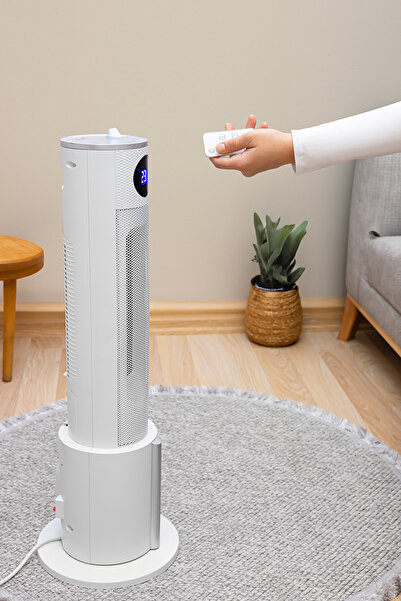 Zilan Typ věže ZLN5640 Bílá ZLN5640 Bílá, výkon 2200 W, LED displej, 3 rychlostní stupně