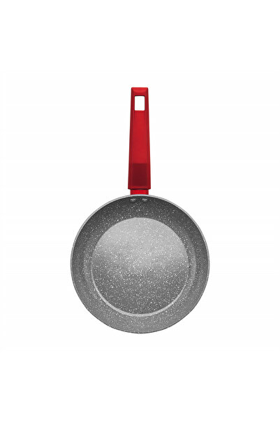 Ambition Tigaie universala 20cm, invelis Qualum Ceramic Stone Edition, Ombre Red