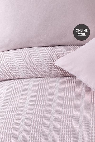 Yataş Liona Cotton Pique Set # 100 - Lilac Colored Single