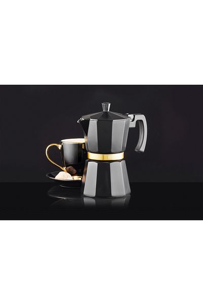 Ambition Cafetiera filtru, 6 cesti, 300ml, negru, Royal