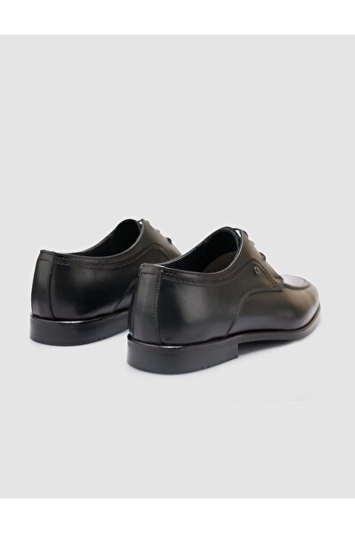 Cabani 100% Genuine Leather Black Men's Classic Shoes