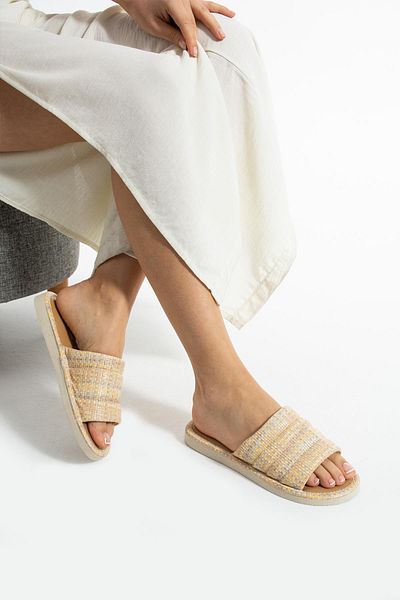 Moda Frato Γυναικείες παντόφλες Mabel Εξωτερική πισίνα Sea Beach Παντόφλες House Παντόφλες