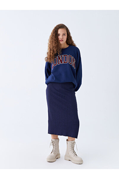 LC Waikiki Fustă creion de damă cu talie elastică