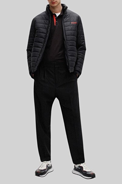 HUGO Su Geçirmez Slim Fit Dik Yaka Şişme Mont Erkek Mont 50468719 001