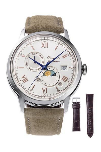 Orient Bambino Ra-Ak0808S30B Limited Edition Automatic Leather Brown 42 mm Men Wrist Watch