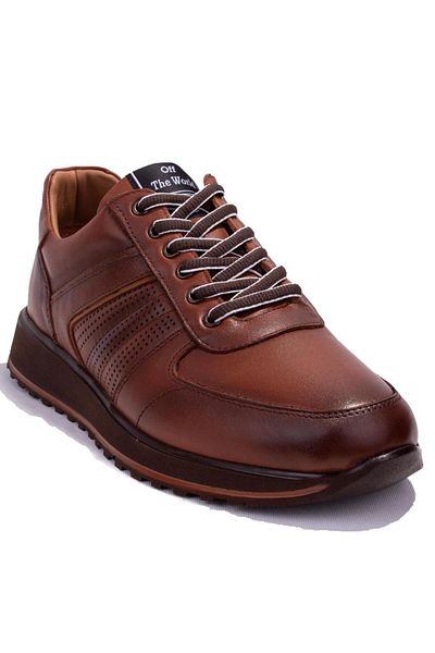 DAGOSTER Dma08-1071c Tan Orthopedic Daily Ανδρικά Δερμάτινα Παπούτσια