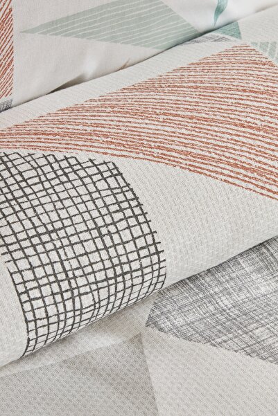 Karaca Home Lenny Multicolor Pp - 100% Cotton Single Pique Set