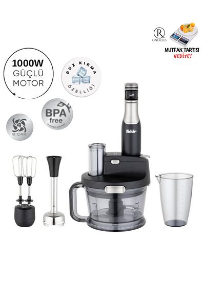 Fakir 1.5 Liter Large Volume 4 Blade Blender Set