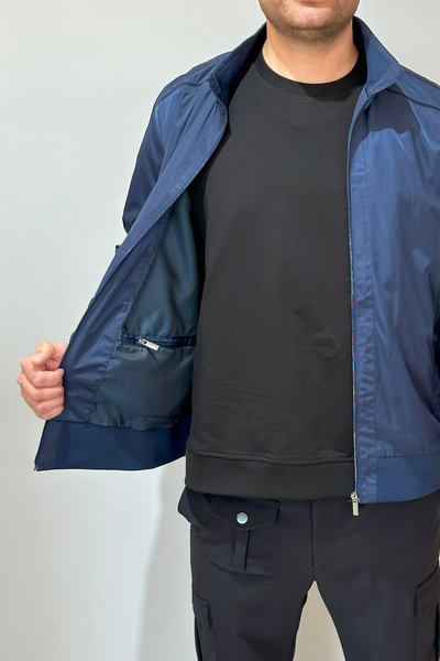 REMSA Чоловічий сезонний піджак з деревини темно-синій REU-9114