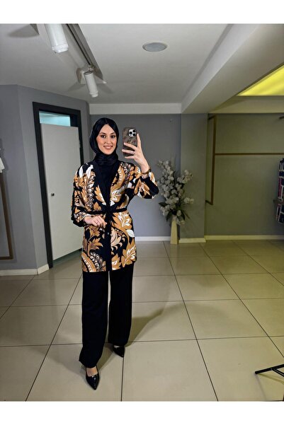 miaruj Miaruj Ayrobin Fabric Waist Elastic Pants