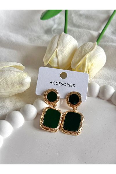 Home Women's Green Color Earrings Khaki Ski Climbing Collar Hut Textile Para Throw Sports Six Production Technology