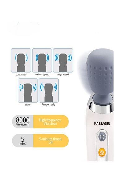 COOYA Wireless Smart Mini Massage Machine (White)