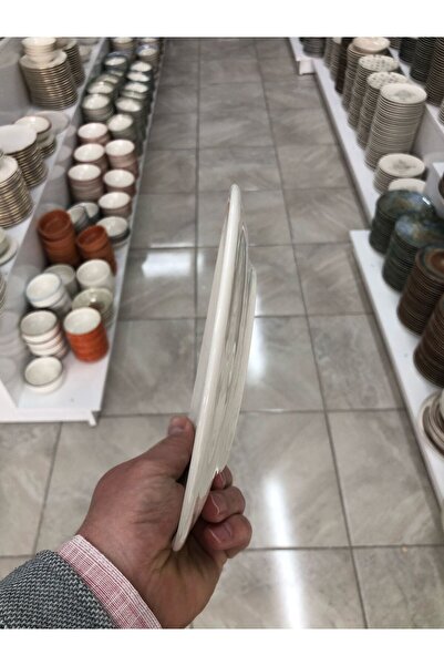 SARE Porcelain Cake Plate 100% Porcelain Dessert Plate Breakfast (Piece of 2)