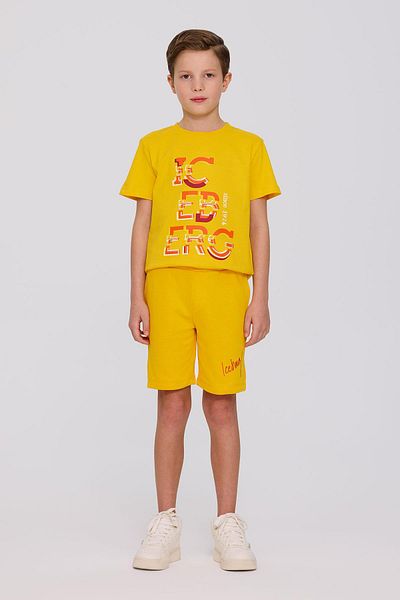 Iceberg BG Store Boy's Yellow Shorts