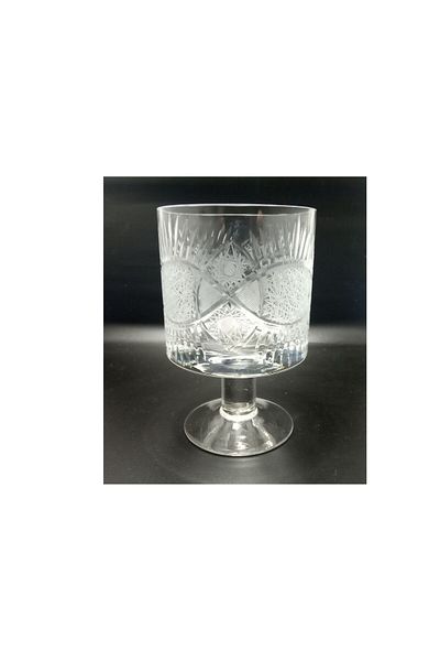 Bosphorus وعاء سكر زجاجي كريستالي من باشابتشي، وعاء تقديم منتجات تقديم الطعام 11x11x16,5 سم