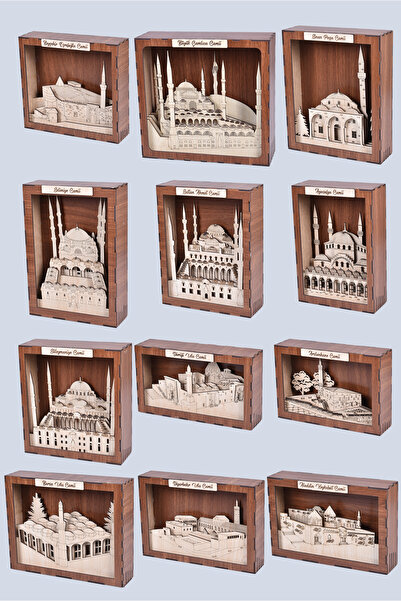 Stemist Box Demonte Çamlıca Camii Maketi – Istanbul’un En Büyük Camisi | Eğitici Ve Dekoratif Set