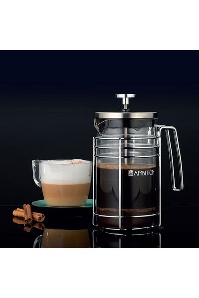 Ambition Filtru infuzor ceai sau cafea cu maner metalic 350ml, Aroma