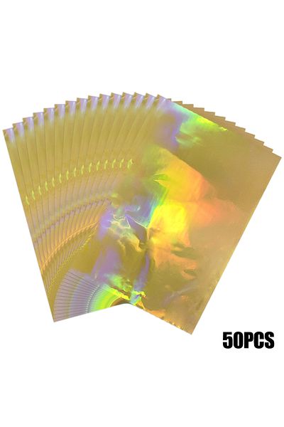 Choice Color 14 50pcs/pack 20x29cm Toner Hot Stamping Foil Paper A4 Toner Reactive Foil Foil By Laser Print