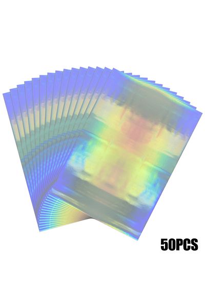 Choice Color 15 50pcs/pack 20x29cm Toner Hot Stamping Foil Paper A4 Toner Reactive Foil Foil By Laser Print