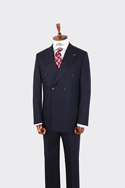 Kadir Büyükkaya Kruvaze Takım Elbise-KAX1255S