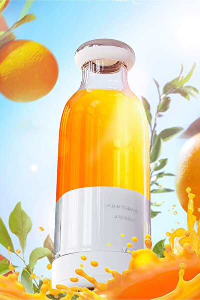 Wrapsol Smoothie Blender Taşınabilir Şarjlı Kişisel Mini Meyve Karıştırıcı 300 ml